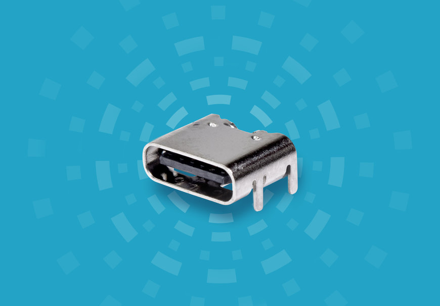Un connecteur à réceptacle USB Type C conçu spécifiquement pour les applications d'alimentation